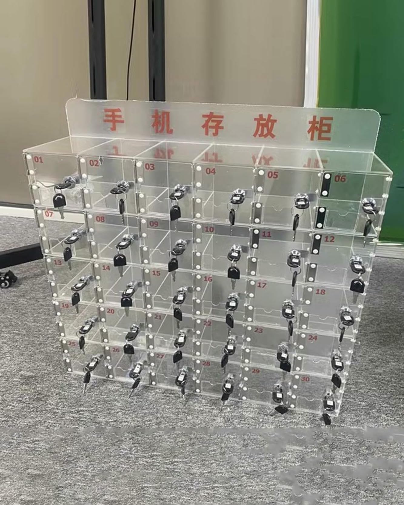Caja de bloqueo para teléfono ideal para la concentración en oficina escuela y gimnasio