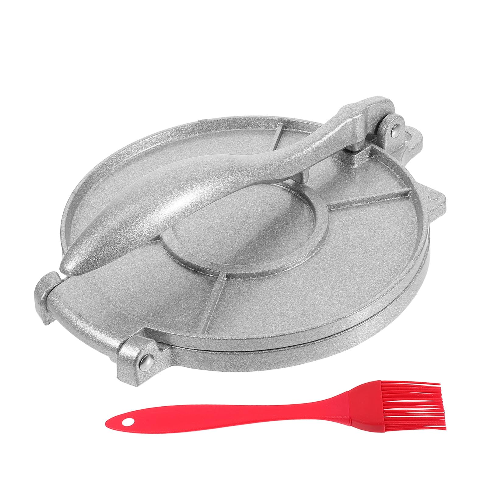 Molde Herramienta para Aleación Empanadillas de Manual de con Prensa en de y Cepillo de Silicona Precisa para Tortillas y de Dumpling Reuniones Familiares