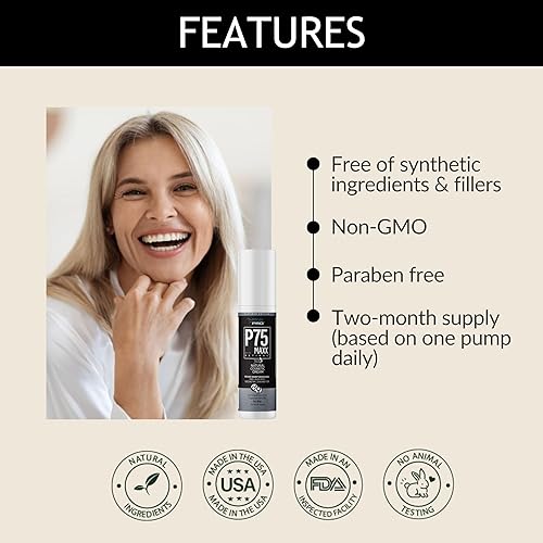 Miniatura 4 de BIOLABS PRO Progest Cream P75 Maxx 5000 mg Progest por botella - Suministro para dos meses - 3oz