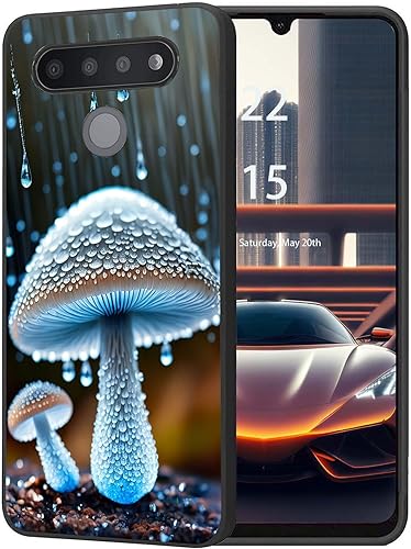 Miniatura 34 de Funda protectora duradera para LG Stylo 6 para LG Stylo 6 2020 6.8 pulgadas, diseño de hojas de aguacate