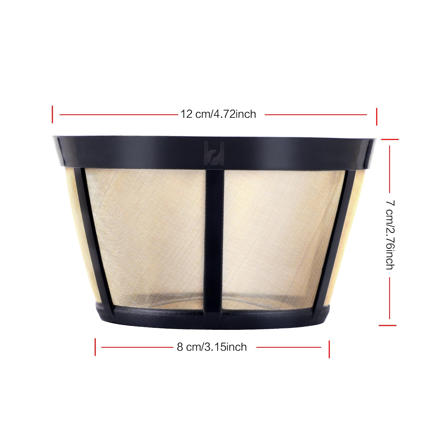 Amazon.co.jp: ÖSSZEFUT 再利用可能コーヒーフィルター BUNNコーヒー  