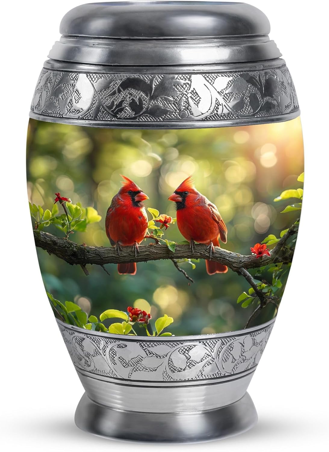 Cardinal Urns for Human Ashes - Cremation Keepsakes for Ashes - Cremation Urns for Adult Ashes Men - Adult Urns for Human Ashes Men - (3 inch Pack of 1)