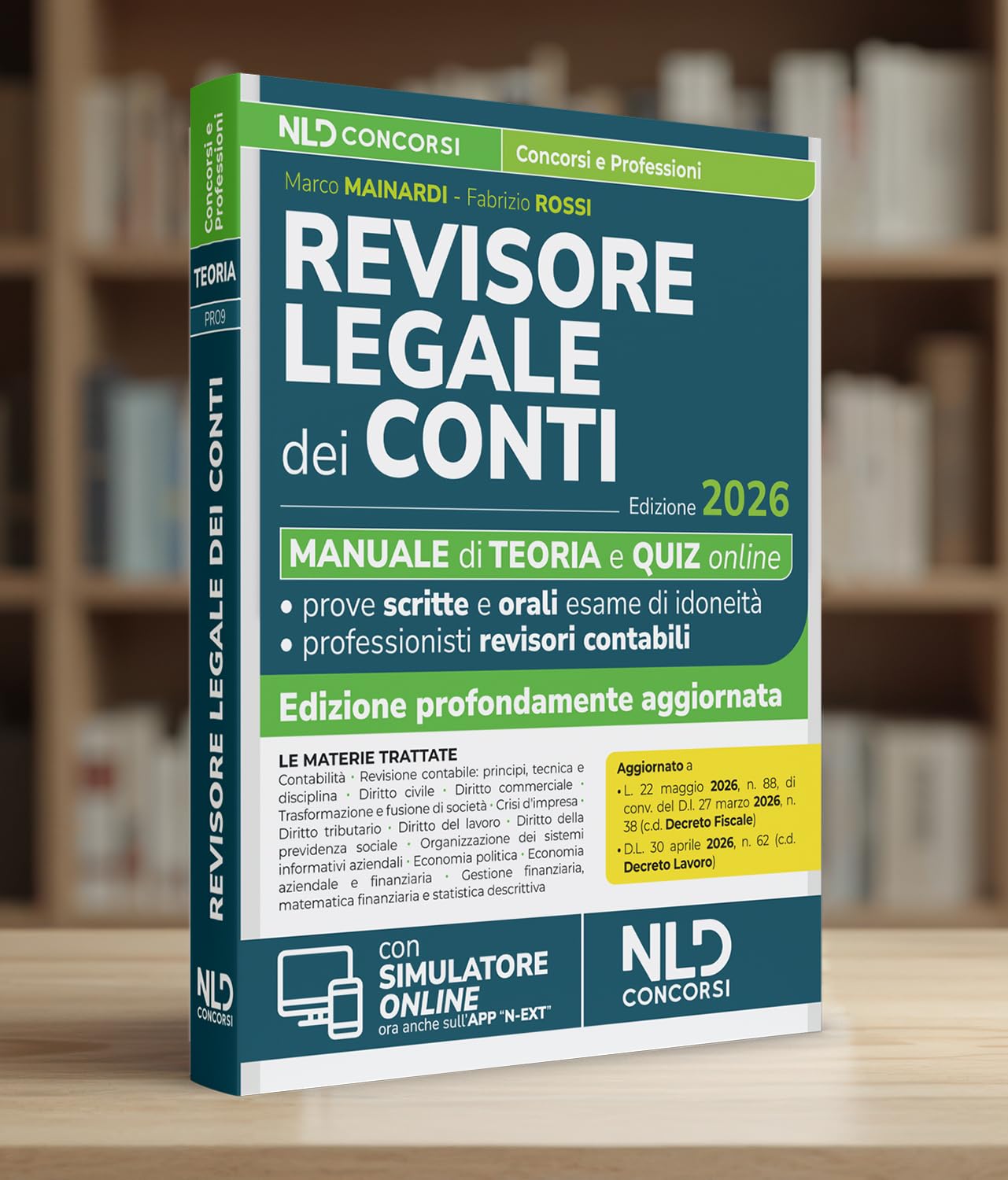 Revisore legale dei Conti. Manuale con teoria e quiz 2026 per l'esame di abilitazione. Con espansione online