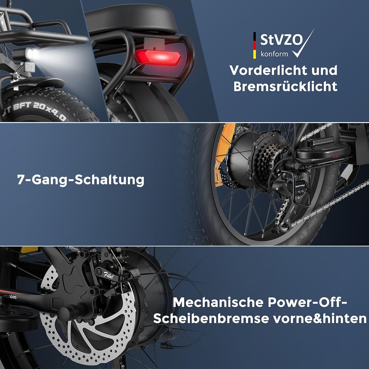 Fafrees F20 MAX [ Offiziell ] E-Bike Herren 20 Zoll 48V 30AH Akku Fatbike Ebike Klapprad, E Bike Damen Elektrobike Mountainbike Bremslicht 54N.m, Elektrofahrrad 150kg