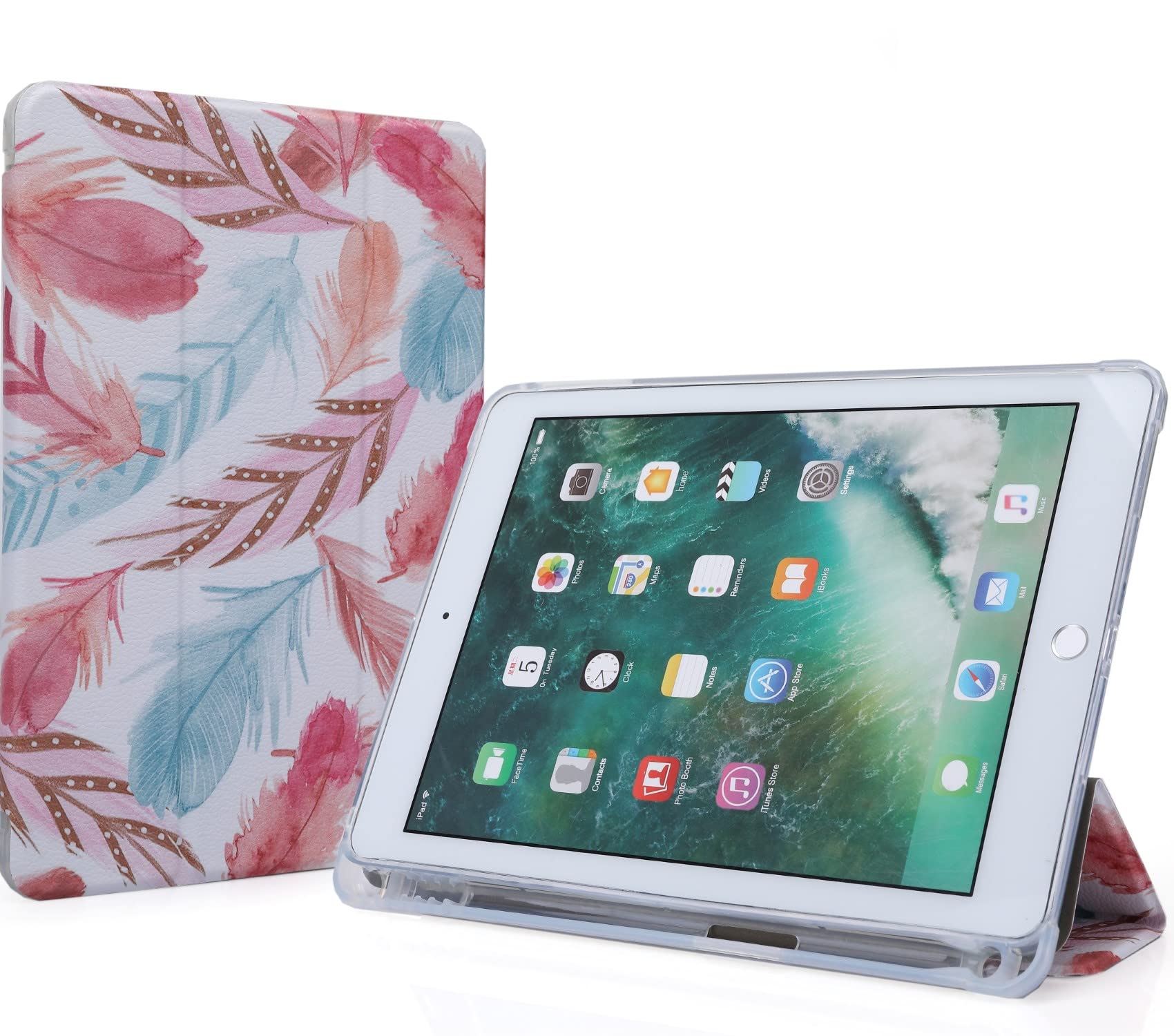 MOCA [Translucent Soft Air-Cushioned Back] Case for 10.2 inch iPad 9th 8th 7th Generation 10.2" iPads 2021 2020 2019 Launch A2603 A2604 A2605 A2270 A2428 A2429 A2430 A2197 A2198 A2200 Flip Cover (B08YP94XND) Amazon Price History, Amazon Price Tracker