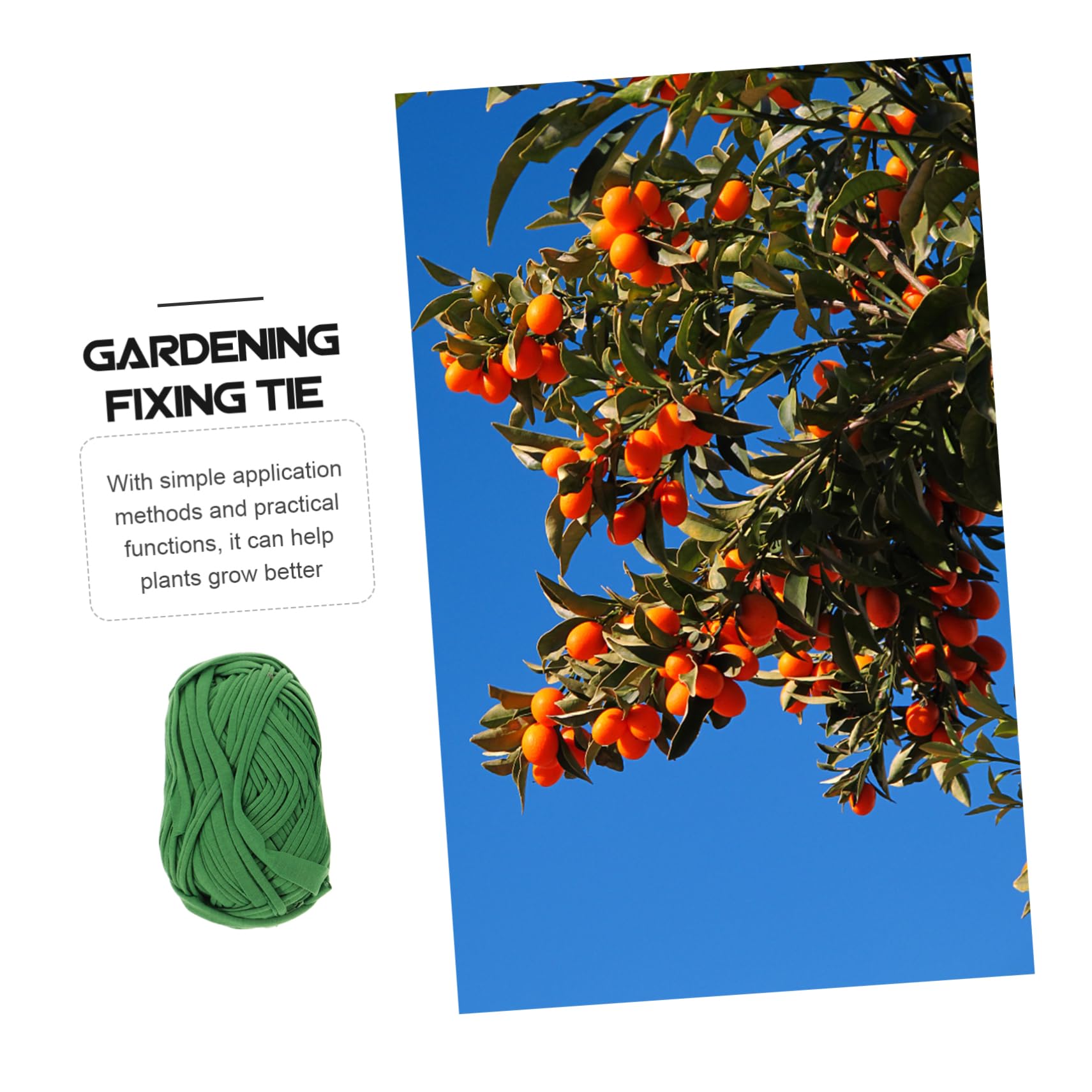 TOYANDONA 4 Sätze Pflanzenstützbänder Pflanzendraht Pflanzenstützen Im Freien Gartenschnur Gartenflexible Kabine Binden Anlage Weiche Gartenbänder Garten Krawatten Acryl Grün 2 Rollen * 4