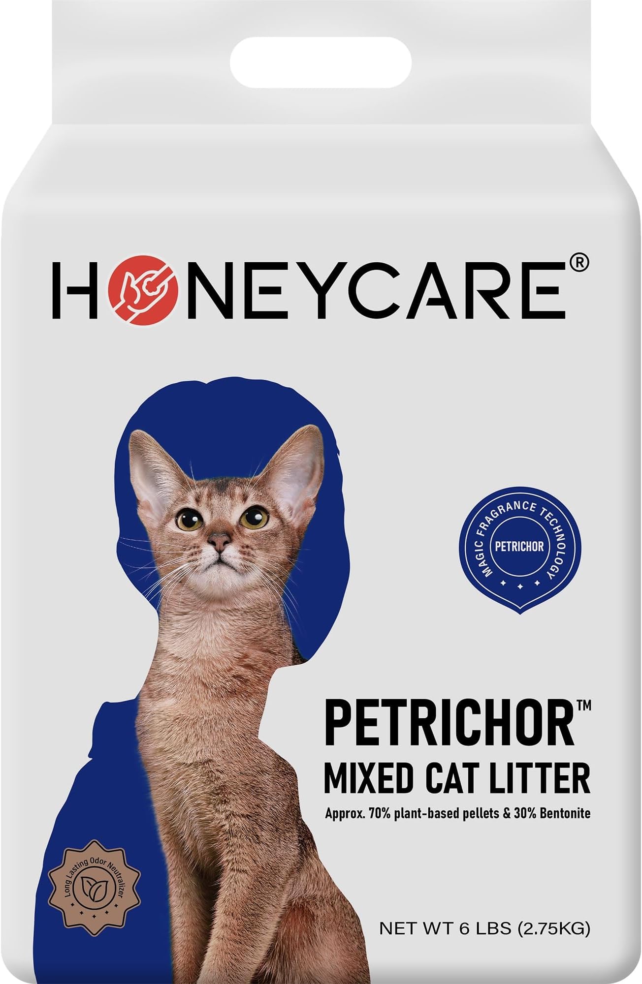 okocat Natural Wood Cat Litter, Long Hair Breeds Pet