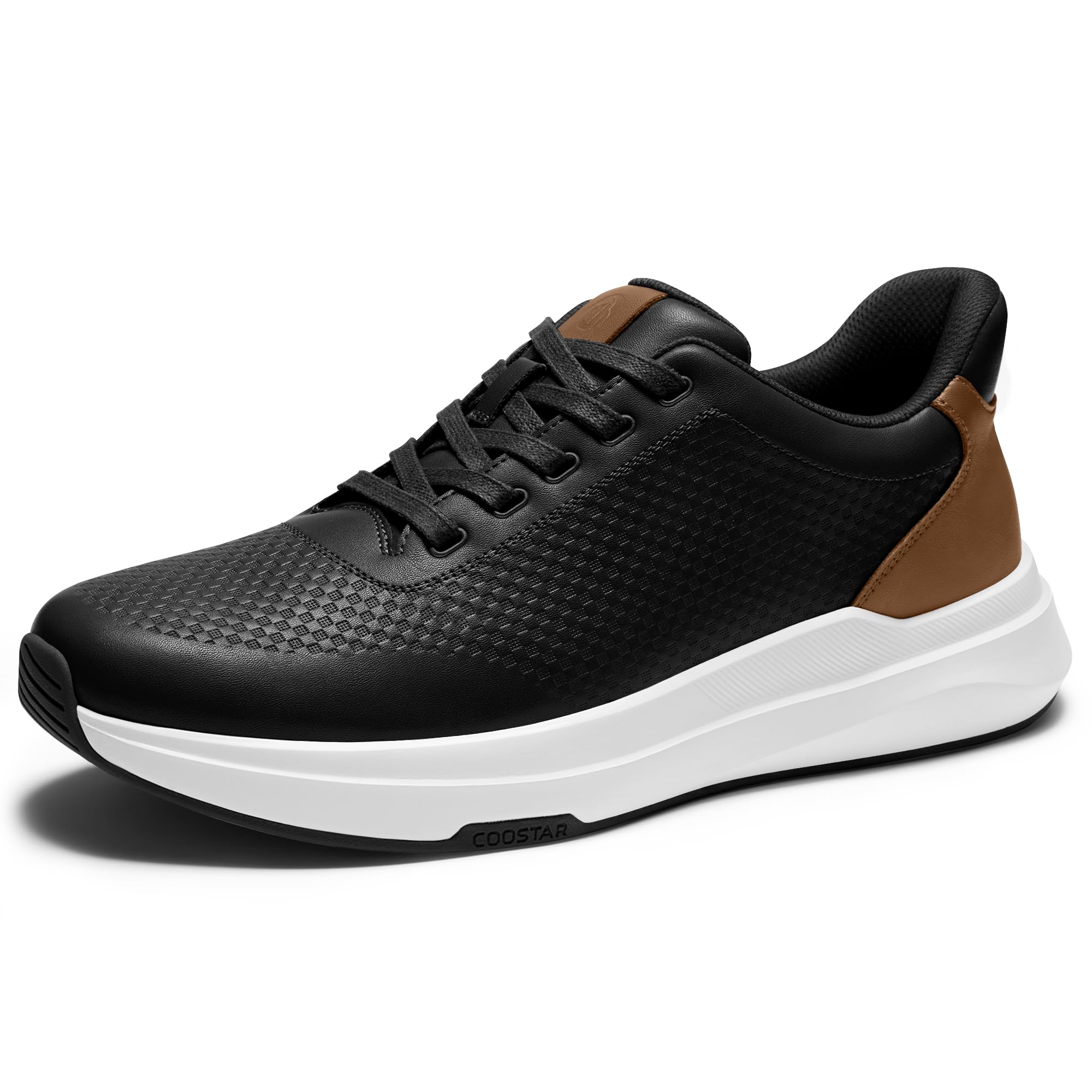 Coostar Mens Casual Dress Shoes Orthopedic Walking Sneakers Business Shoe | Comfortable A…