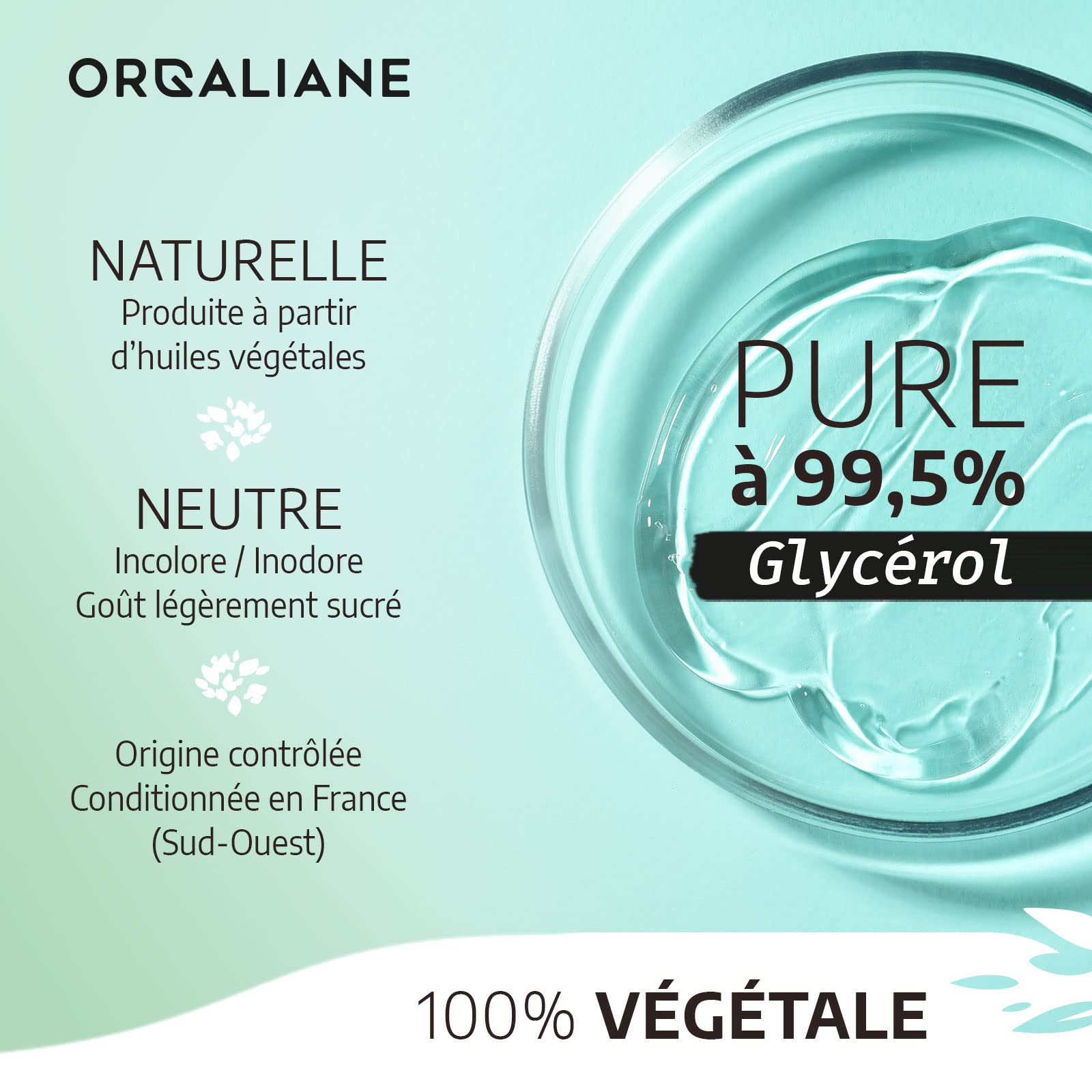Glicerina vegetal 150 ml - 100% vegetal