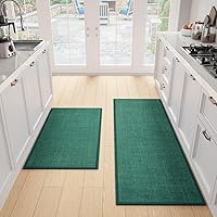 Vista 13 de Tapete de Cocina 1 PCS, Alfombras Acolchadas Antideslizantes para Piso de Cocina, Tapete Corredor Absorbente de Comodidad para Estar de Pie Lavable