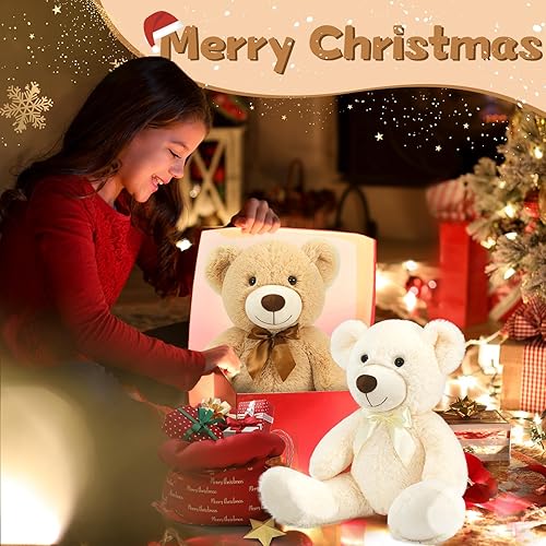 Miniatura 4 de MorisMos Oso de peluche de 22 pulgadas, osos de peluche a granel para niños, osos de tamaño mediano para baby shower, Navidad