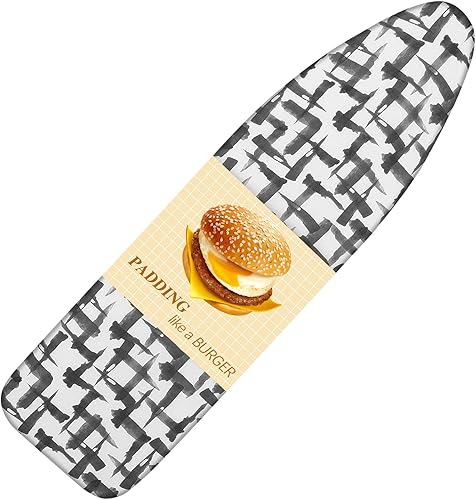 Vista 30 de BNDX Funda para tabla de planchar y almohadilla para regalo, revestimiento de silicona, acolchado resistente a la quemadura, acolchado extra grueso