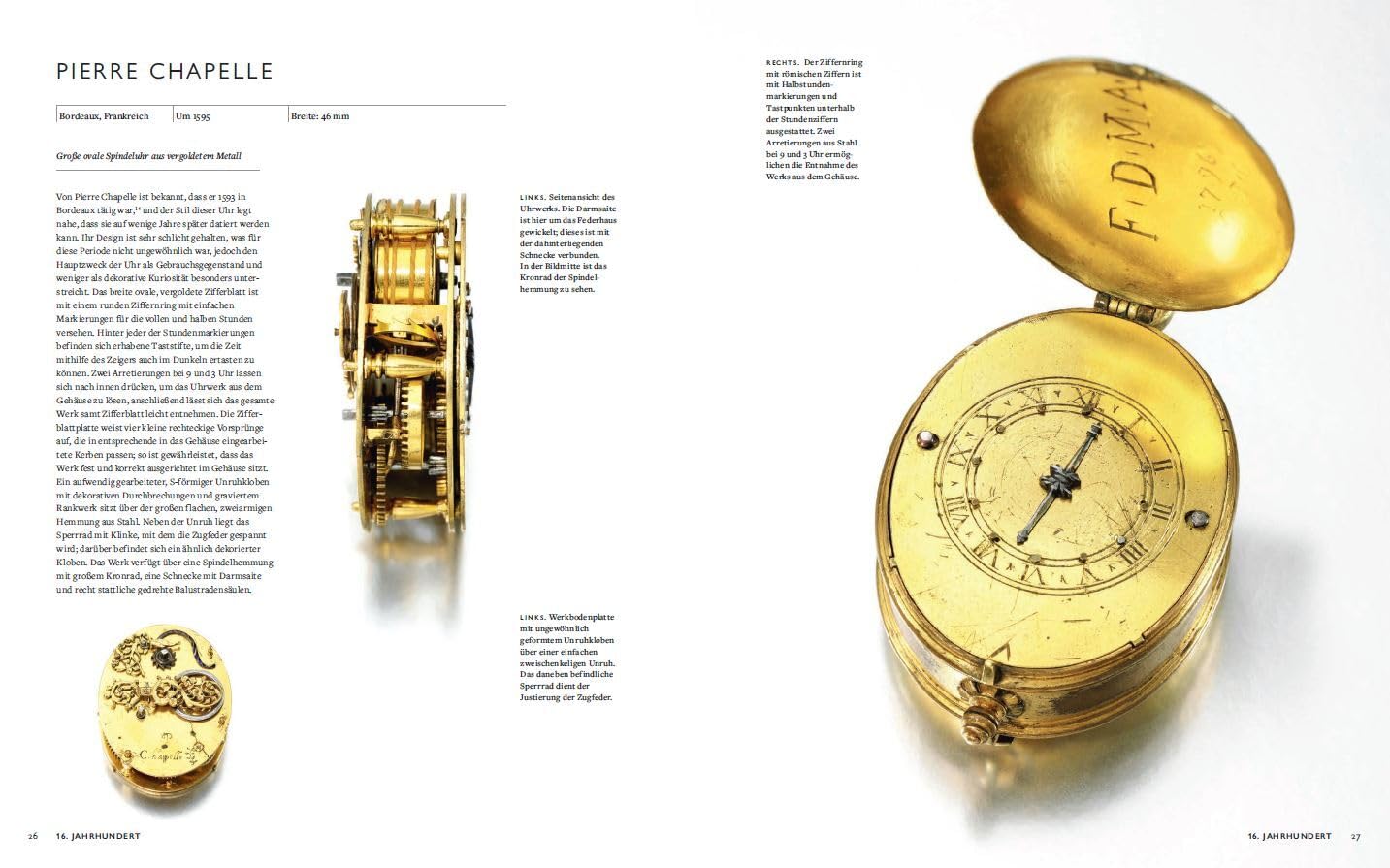 Die Geschichte der Uhr: 100 Uhren aus 500 Jahren