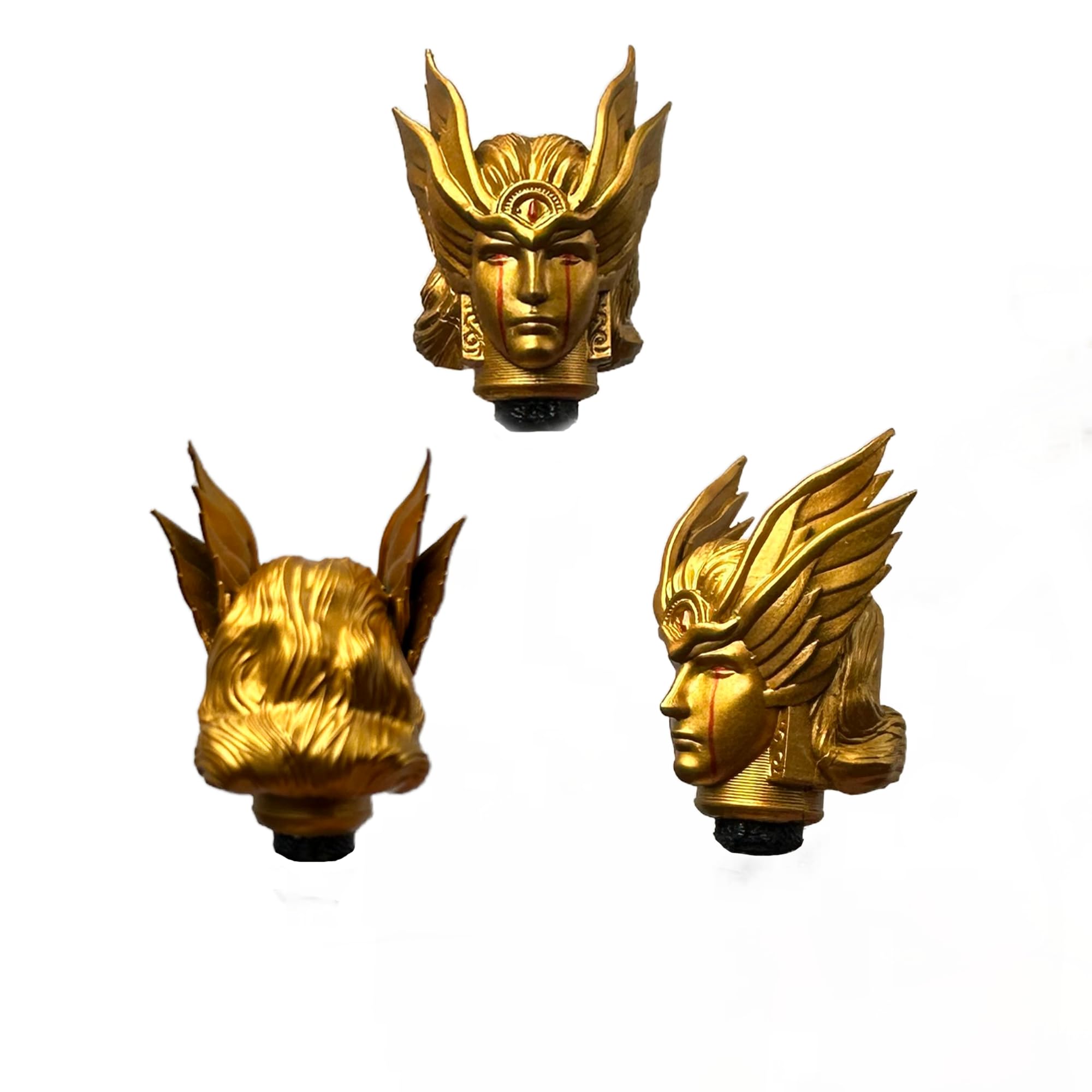 TOYVERSE Helmet Part 06, Sanguinius Accessories, PVC Soft Rubber Model Accessories, Applicable to JOYTOY Products, Ages 15 and Above - Image 2