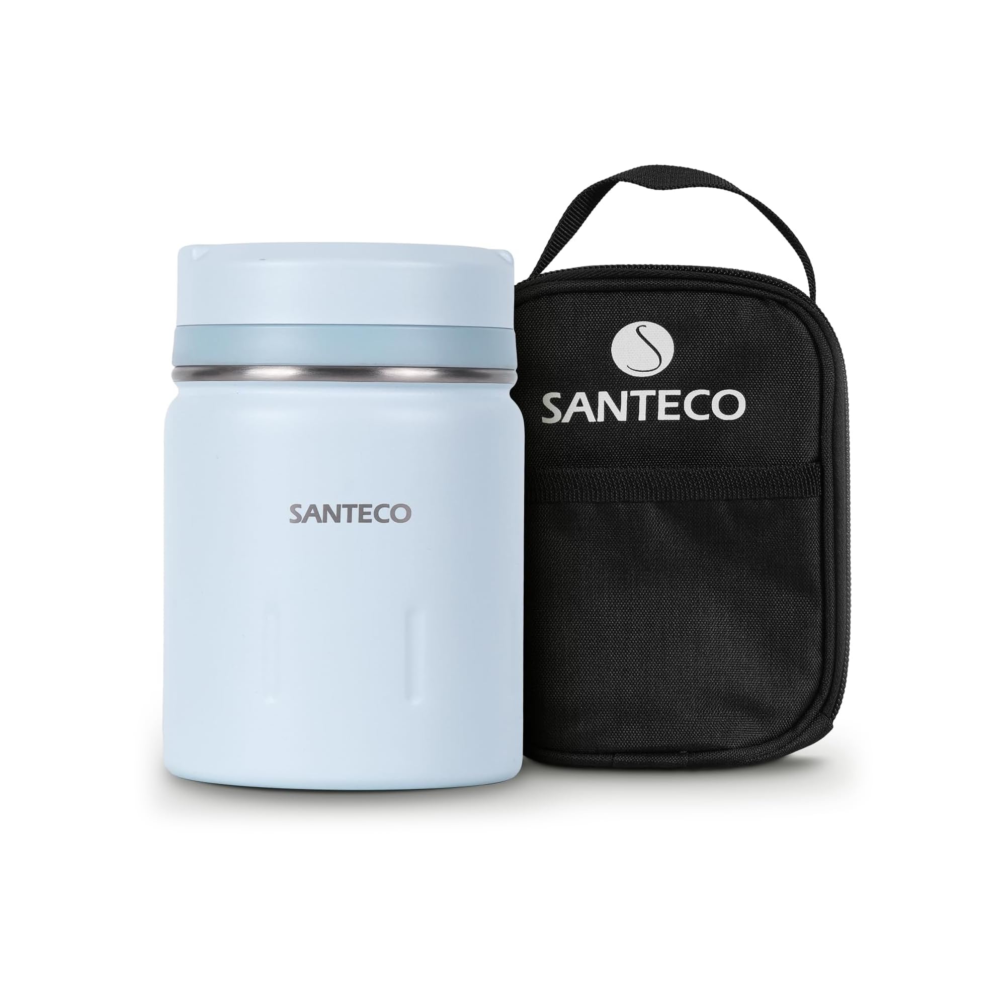 Amazon｜SANTECO 真空断熱 スープジャー 500ml 広口 保温保冷 ランチ