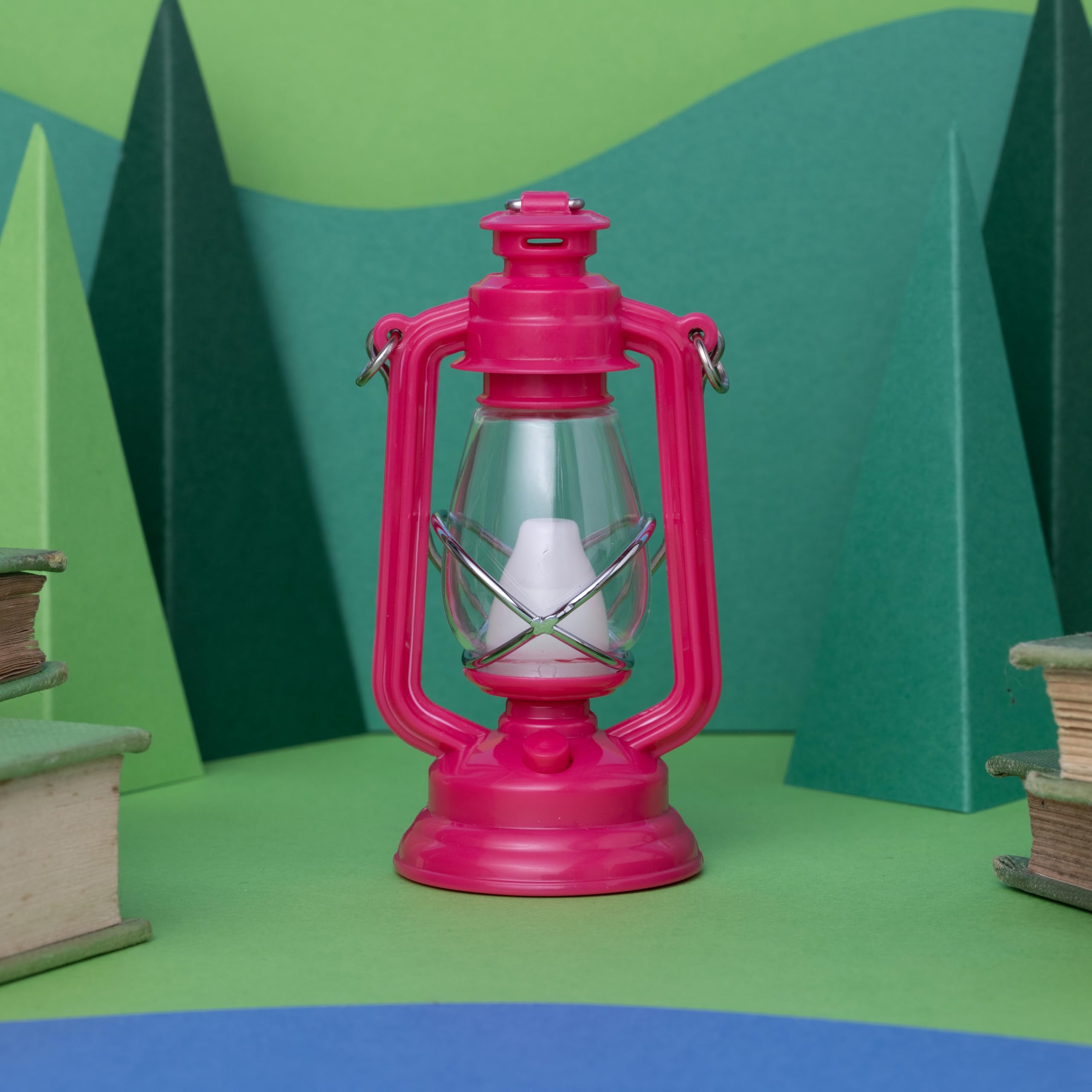 IF Little Lantern - Mini Festival/Camping Style Lantern for Reading or Decoration Pink, Small - Image 2