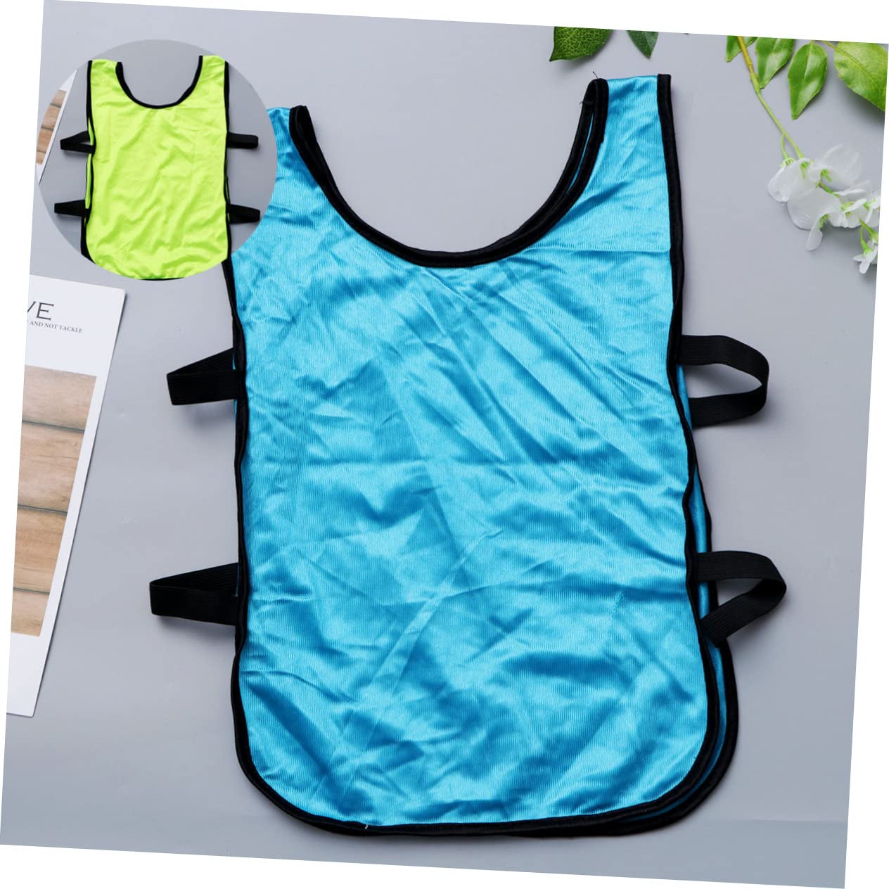 Toyvian Trainingsweste 12 Stück Polyester Mesh für Kinder und Erwachsene