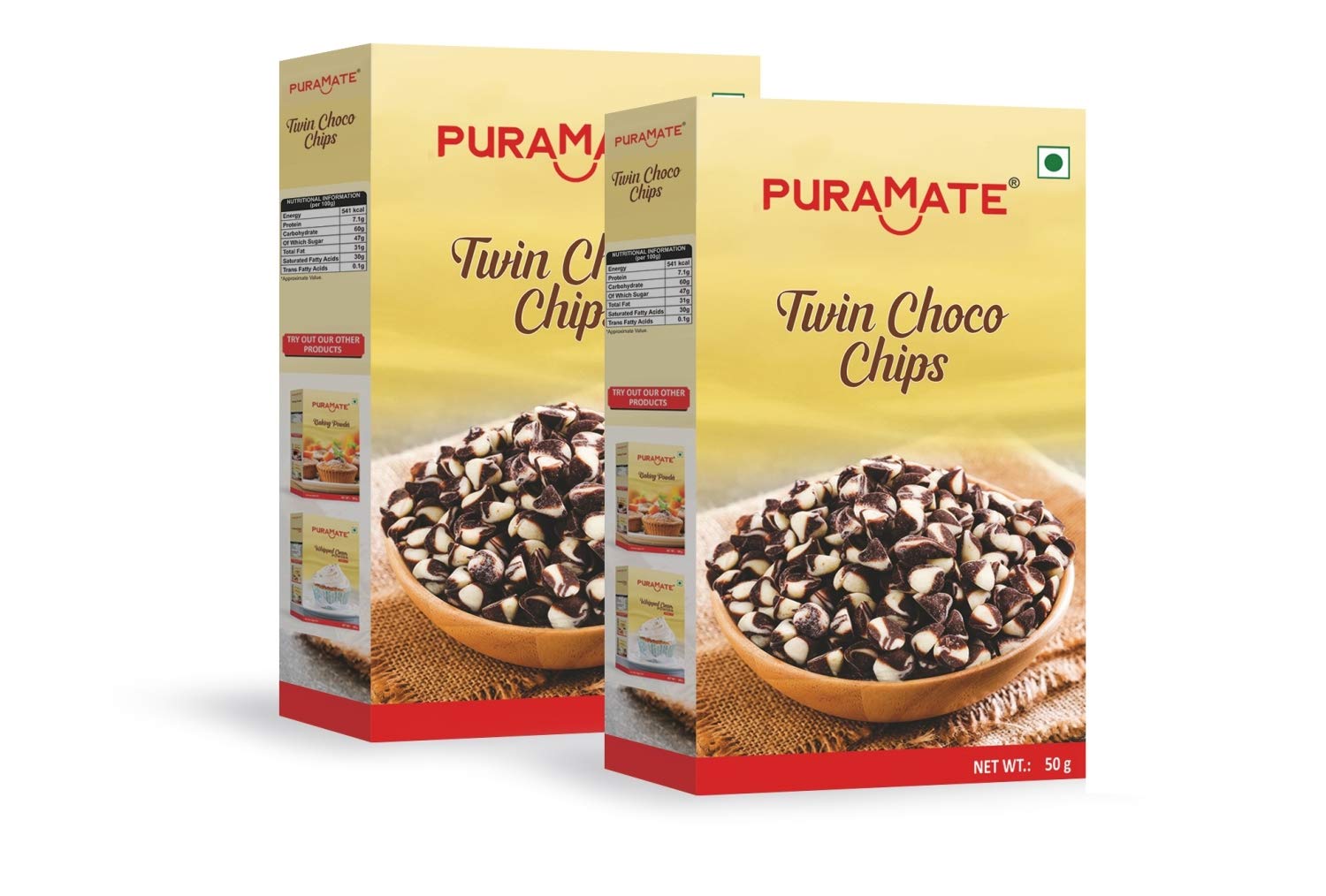 See full amazon price history chart for Puramate Twin Choco Chips, 50 gm (Pack of 2) Puramate Twin Choco Chips, 50 gm (Pack of 2) (B08HK7W662) Amazon Price History, Amazon Price Tracker