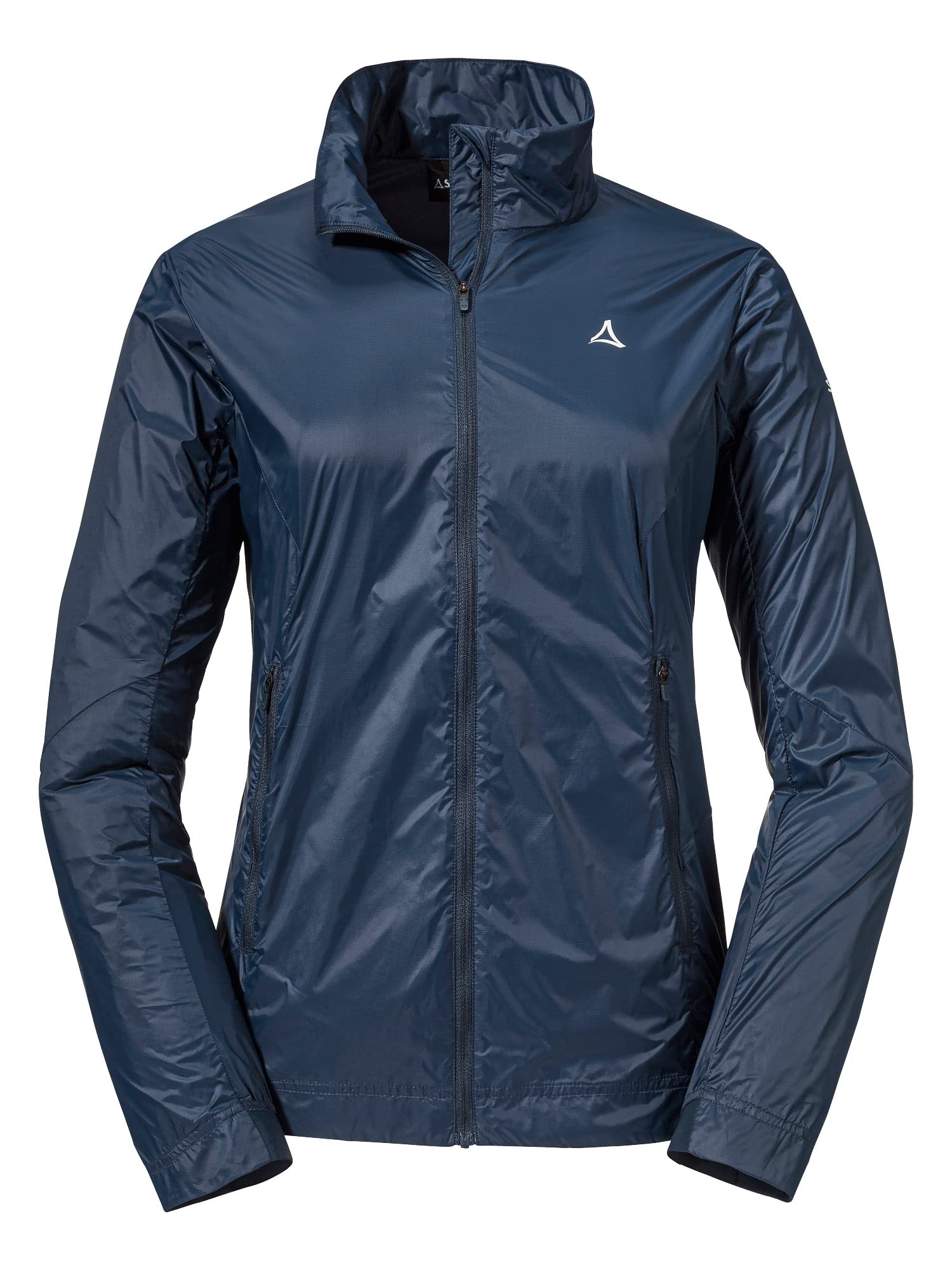 Schöffel Damen Jacket Bygstad L, winddichte Wanderjacke, Windbreaker mit kühlenden Graphene Fasern, dress blues, 44