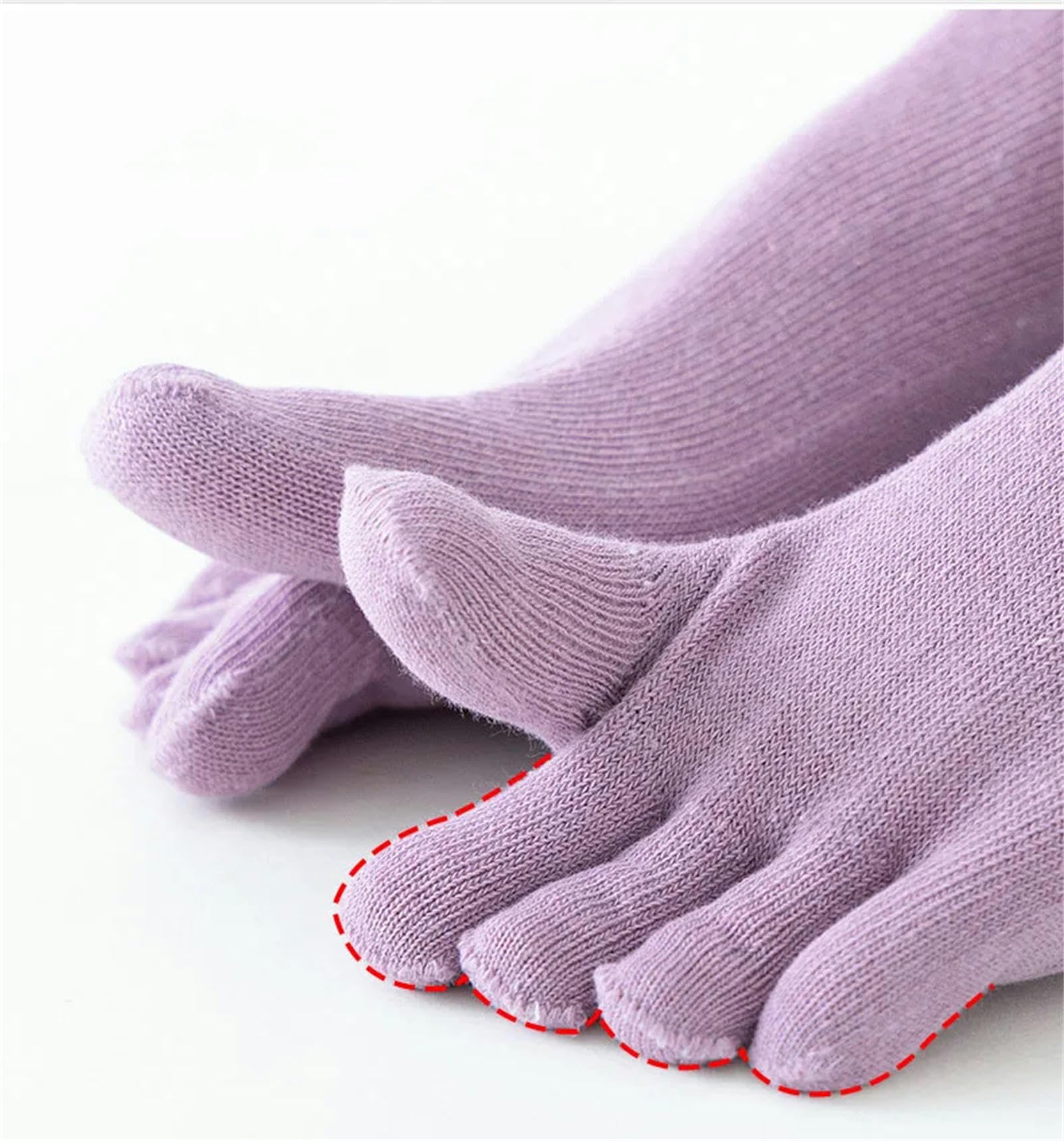 Calcetines Hombre 2 Pares Five Finger Socks De Algodón Puro Para Mujeres Five Stocks Sweat