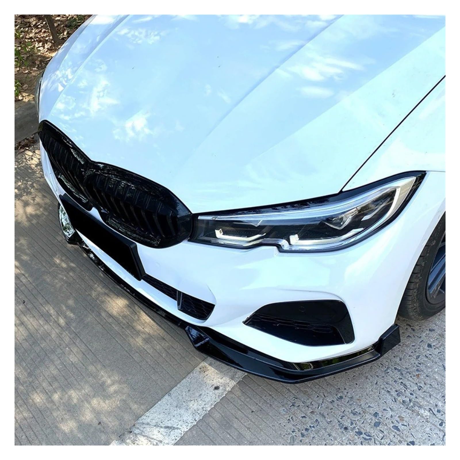 Auto-Frontsplitter-Diffusor-Schutzabdeckung, Stoßstangen-Lippenkörper-Set