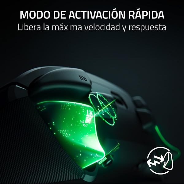  Razer Wolverine V3 Tournament Edition - Mando de deportes con cable para Xbox X|S y PC (botones de acción táctiles Mecha, HyperTriggers Pro, D-Pad de 8 direcciones, cable USB-C de 3m) Negro in use