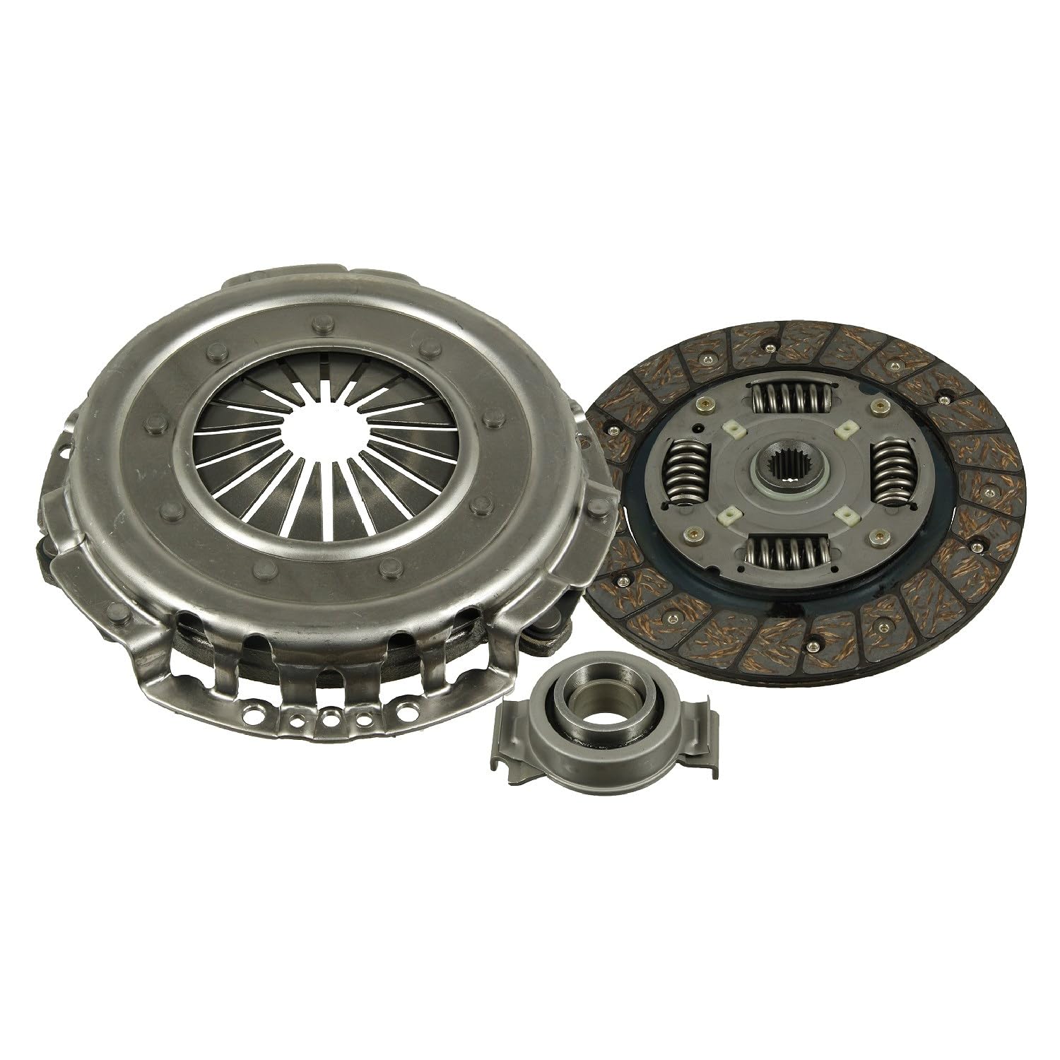Clutch Kit 3pc (Cover+Plate+Releaser) fits FIAT FIORINO 146 1.1 88 to 93 Quality