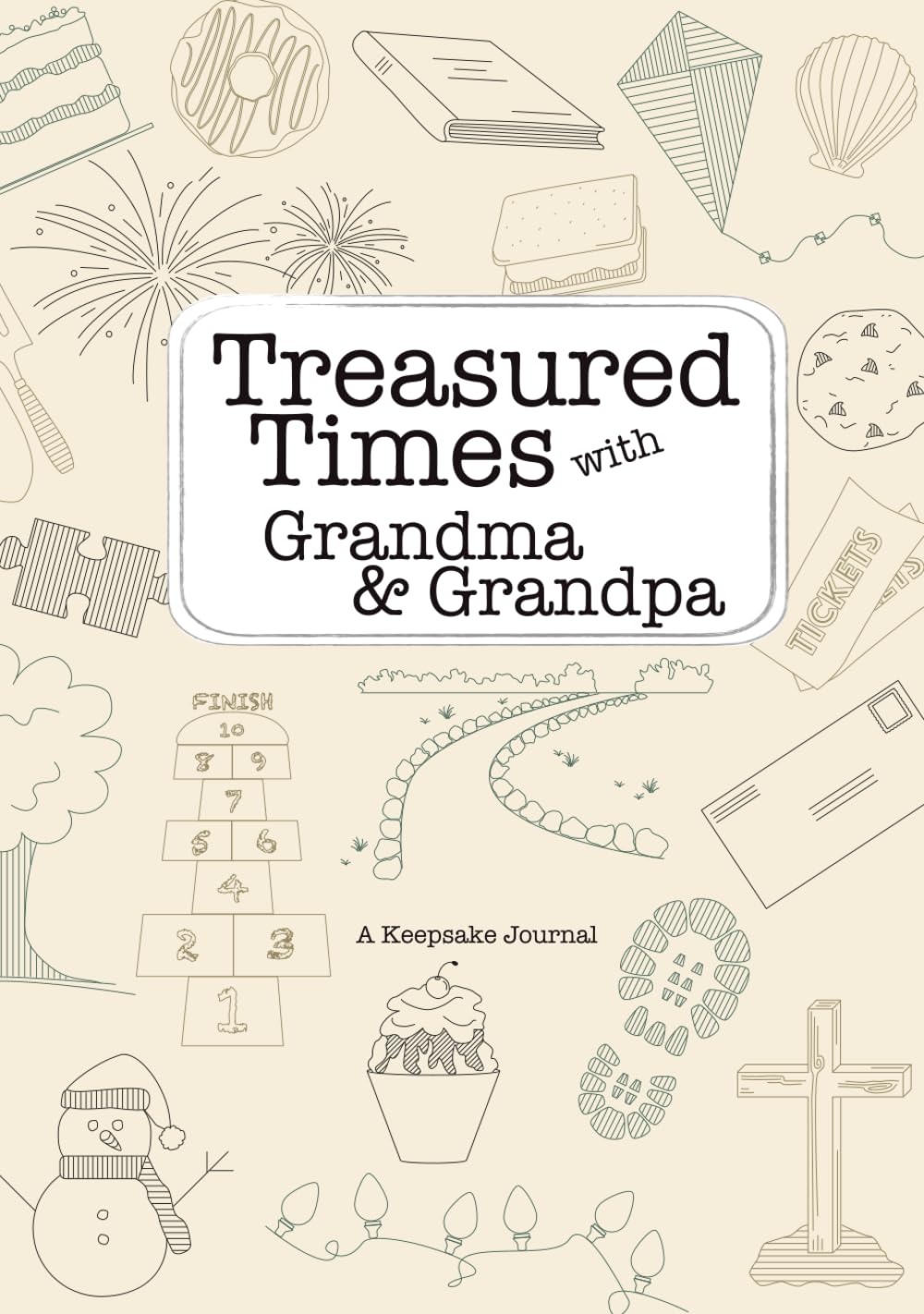Treasured Times with Grandma & Grandpa: A Keepsake Journal