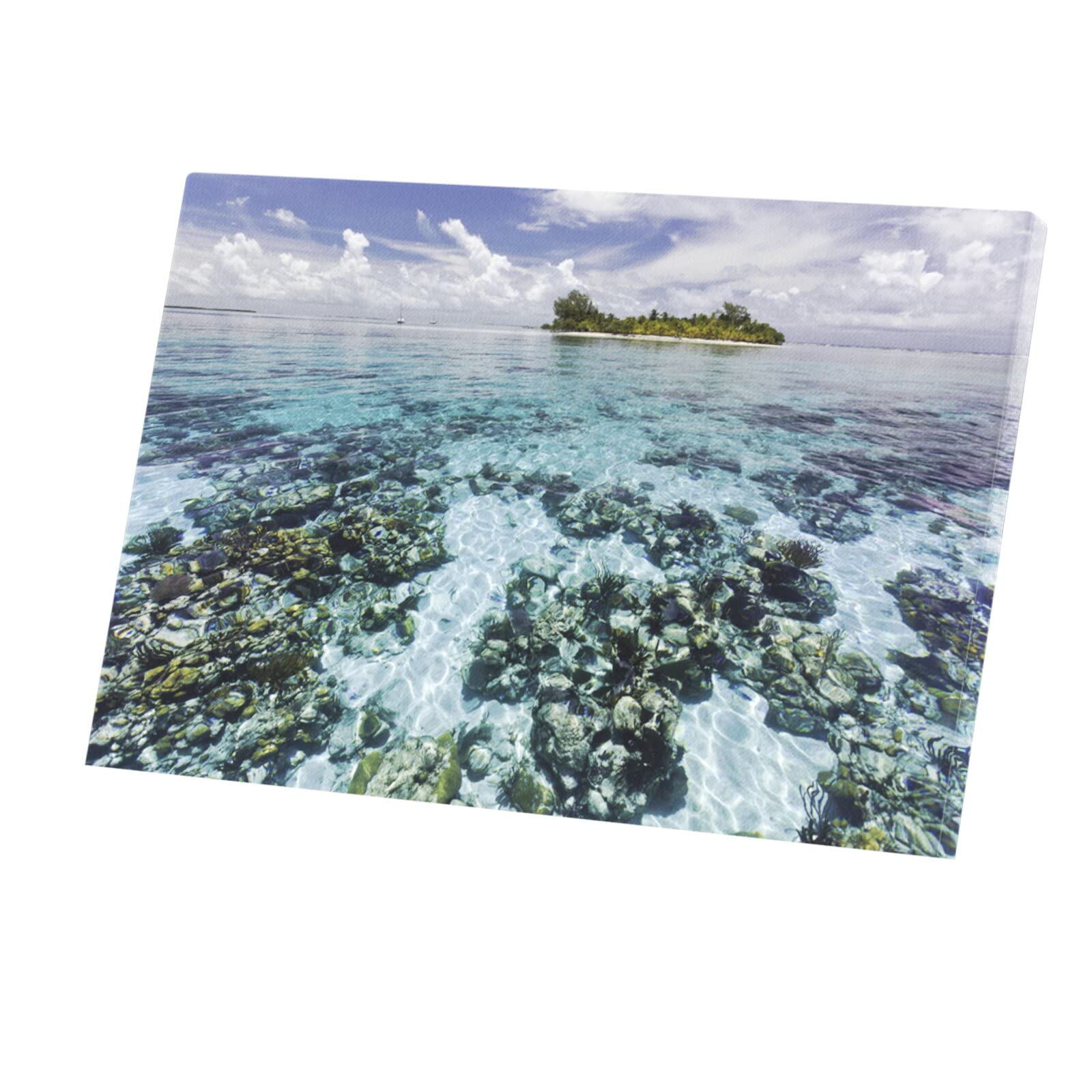 Tableau île paradisiaque pour illuminer une pièce sombre facilement - 4