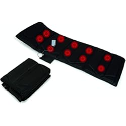 Jocca - Colchón masajeador Plegable | Colchoneta de Masaje eléctrica 4 Zonas| Colchón de Masaje 10 Motores | Intensidad Ajustable