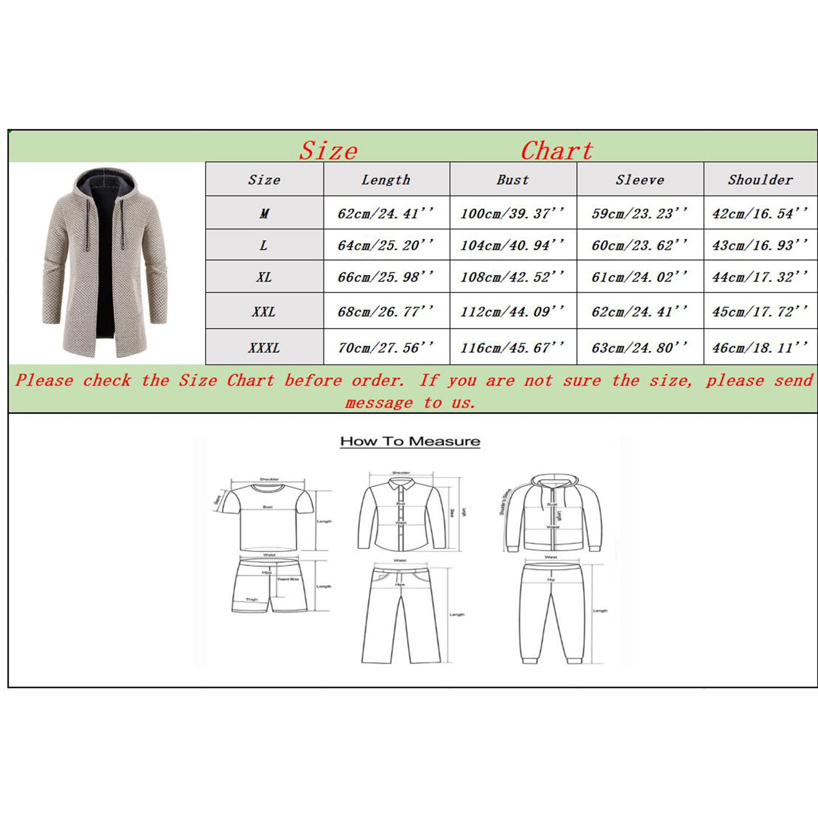 Cardigan da Uomo Lungo Lavorato con Cappuccio e Zip a Maglia con Cerniera Intera Spesso Caldo Maglione Invernale Foderato in Pile