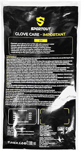 Miniatura 7 de Guantes de portero para jóvenes y adultos agarre fuerte para las atajadas más difíciles con espinas para dar una espléndida protección para evitar
