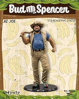 BUD SPENCER Joe - Scène Film BANANA JOE - Statue Figure de collection en PVC - échelle 1/12 - hauteur 16 cm