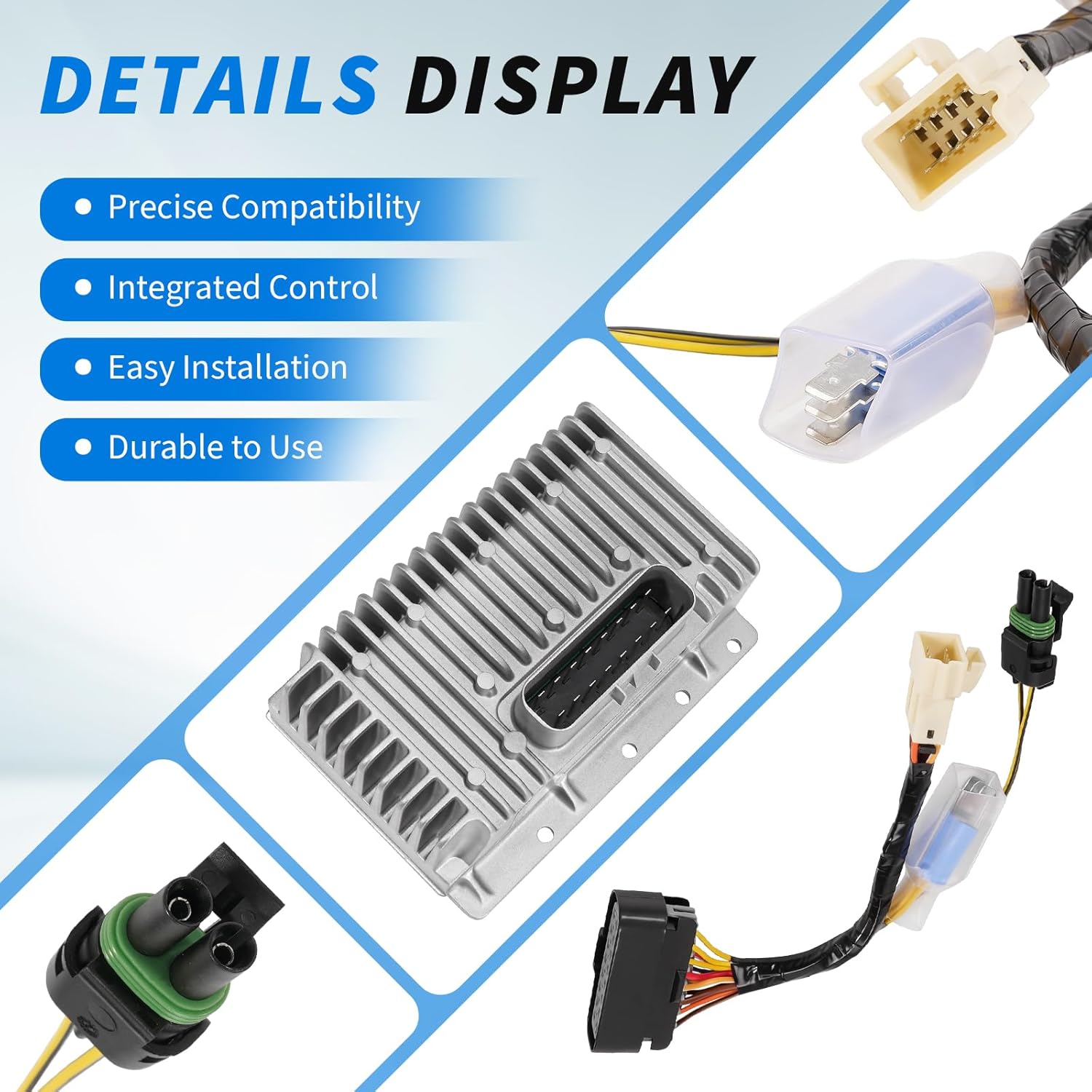 2203348 ECM Controller Module Compatible with 2004-2006 Polaris Scrambler 500,Sportsman 500 6X6,Sportsman 500 HO,2004-2005 Sportsman 400,2006 Sportsman 450,2005 Sportsman 500 6X6 MV
