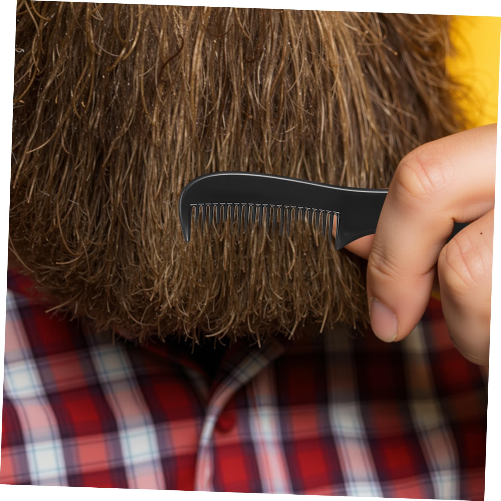POPETPOP Pettine Barba 50 Pz Mini Pettine Per Barba Pettini Da Uomo Da Tascabile Cera Facciale Piastra Per Da Uomo Pettini Per Da Fibbia Necessità Giornaliere Plastica