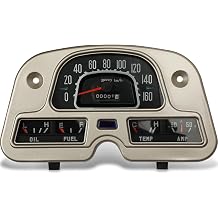 8310060180 Speedometer Gauge Cluster Replacement for Toyota Land Cruiser FJ40 FJ45 BJ40 1979-1985, 83100-60180 12V