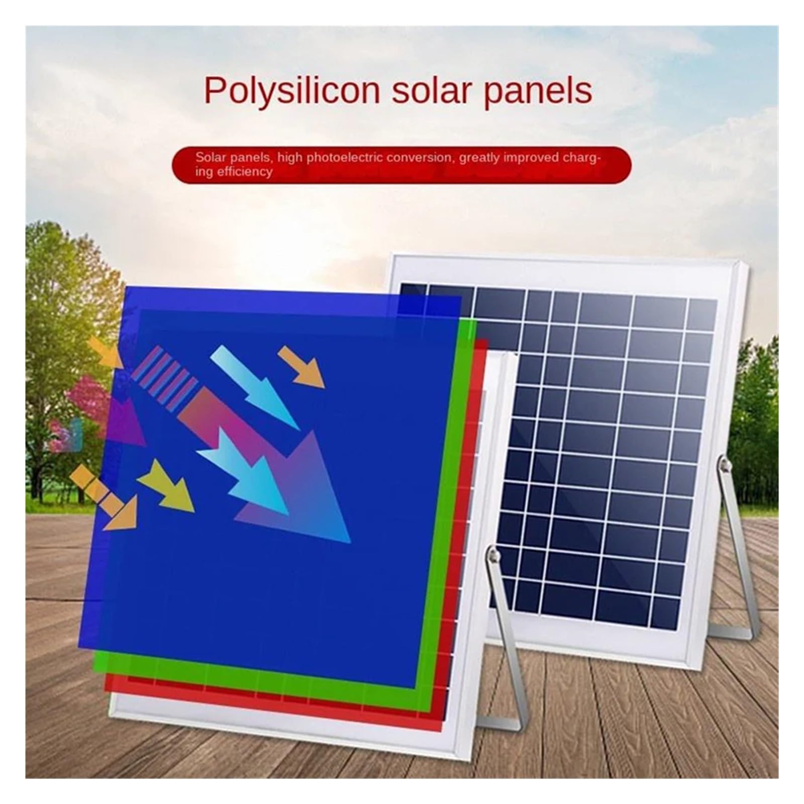 Lampa solarna zewnętrzna, 8000w słoneczna lampa halogenowa LED zasilany energią słoneczną reflektor zewnętrzny wodoodporny reflektor słoneczny ze światłami zdalnie sterowanymi