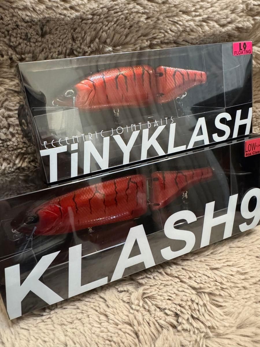 タイニークラッシュLow&クラッシュ9Low オリカラ 赤鬼 セット KLASH9