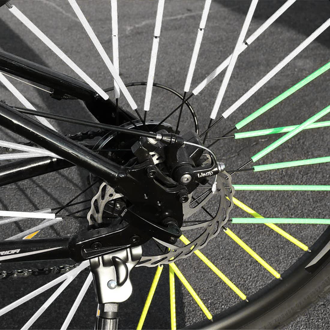 Aghoer Lot De 16 Réflecteurs Yeux De Chat Pour Vélo, Blanc