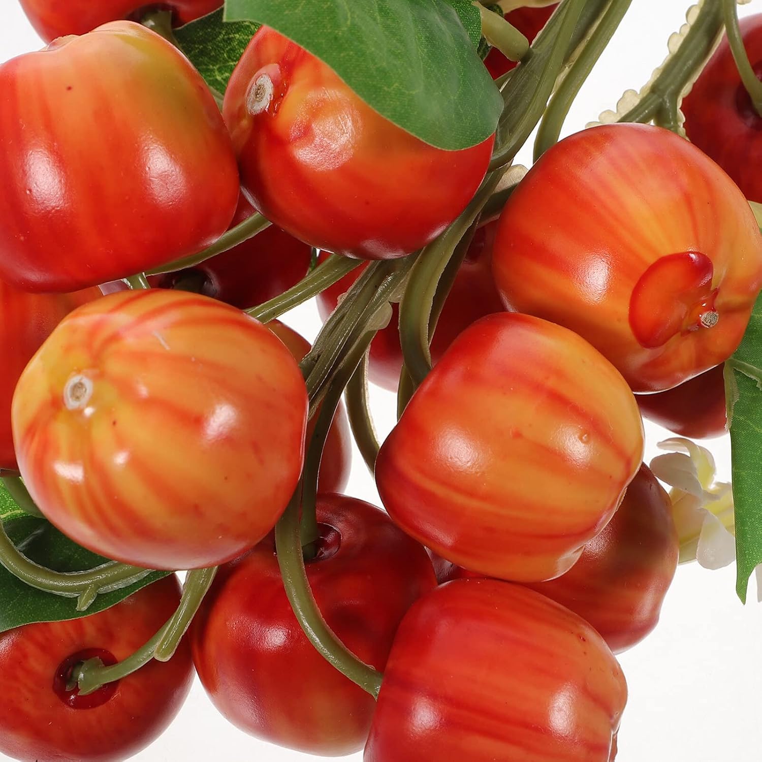 MAGICLULU 1Pcs Artificial Apples Branch Simulation Fruits Tree Stem Flower Bouquet for Photography Props Home Decors