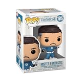 Pop! Marvel: The Fantastic Four: First Steps - Mr.Fantastic - Fantastic Four (2025) - Collectable Vinyl Figure - Gift Idea - Official Merchandise - Toys for Kids & Adults - Movies Fans