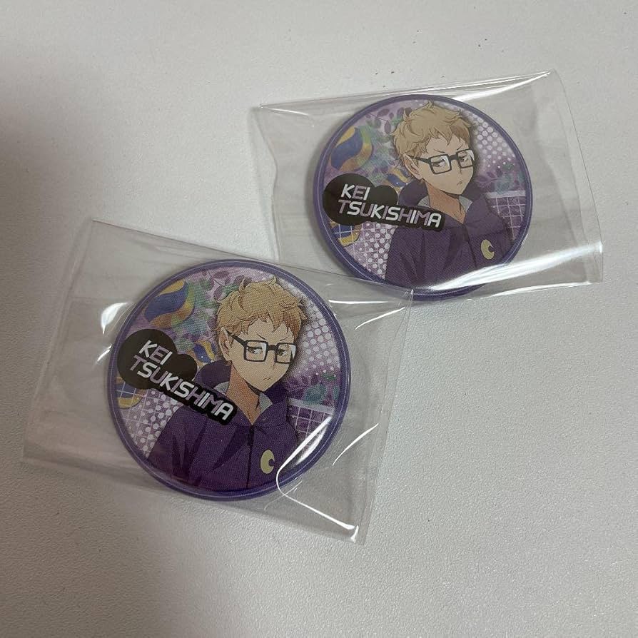 Amazon | ハイキュー 缶バッジ 幼少期 月島蛍 | アイドル・芸能人