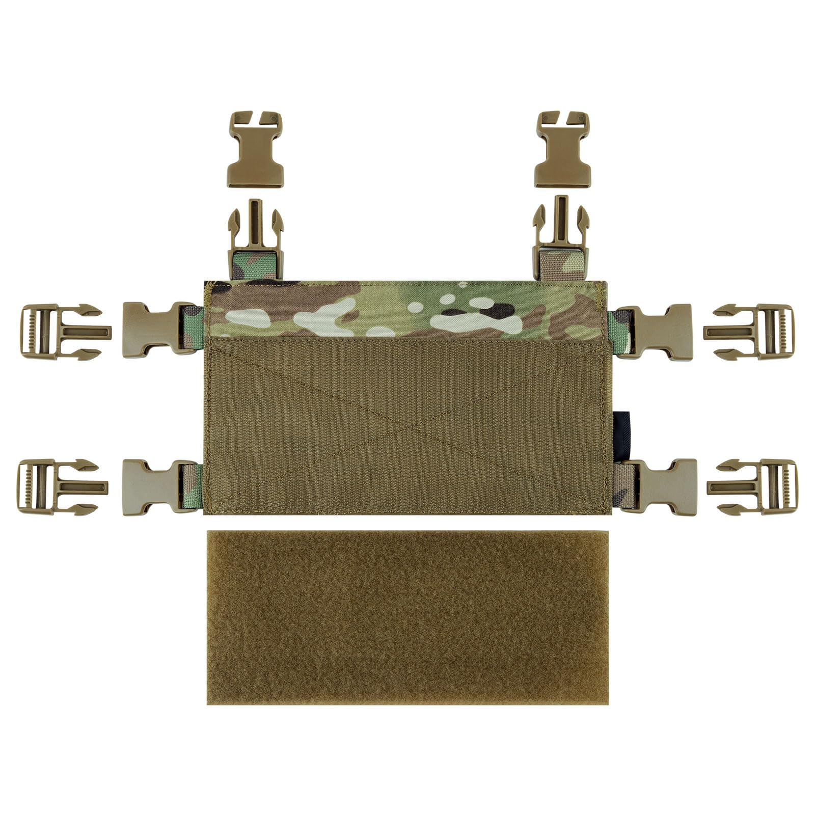 KRYDEX GEAR MK3 Plakat mit Hakenverschluss für Taktische Weste Chest Rig
