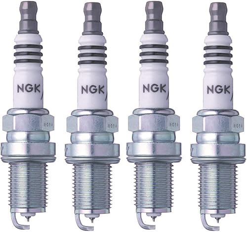 NGK - Juego de 4 bujías estándar de níquel iridio IX 0,032 para Audi VW 2,0 L4