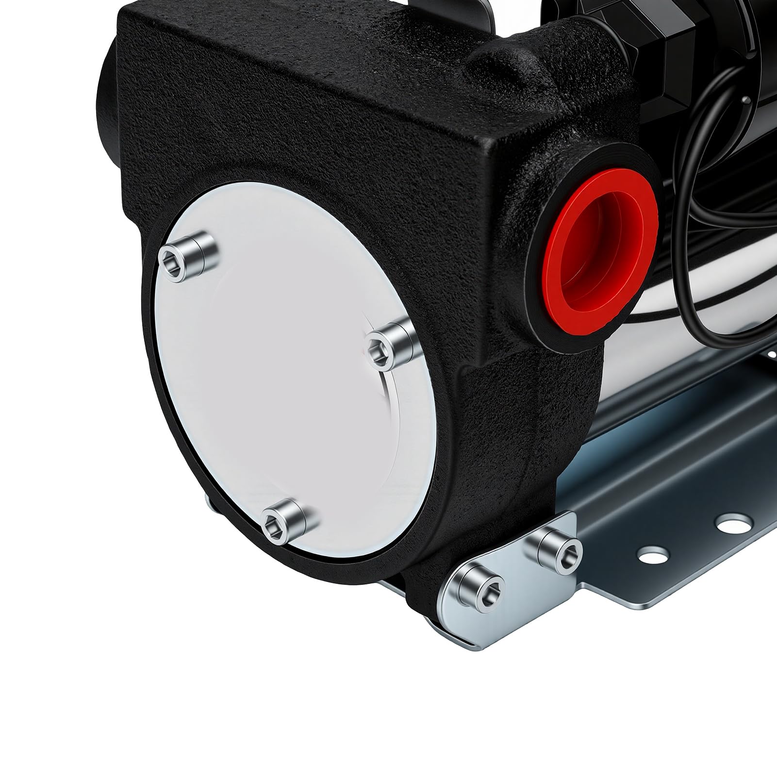 Tbest Bomba Extractora de Cambio de Aceite Eléctrica, 12V, Parada de Arranque Automático, Bomba Extractora de Aceite de Sellado Multifuncional para Automóviles, Barcos