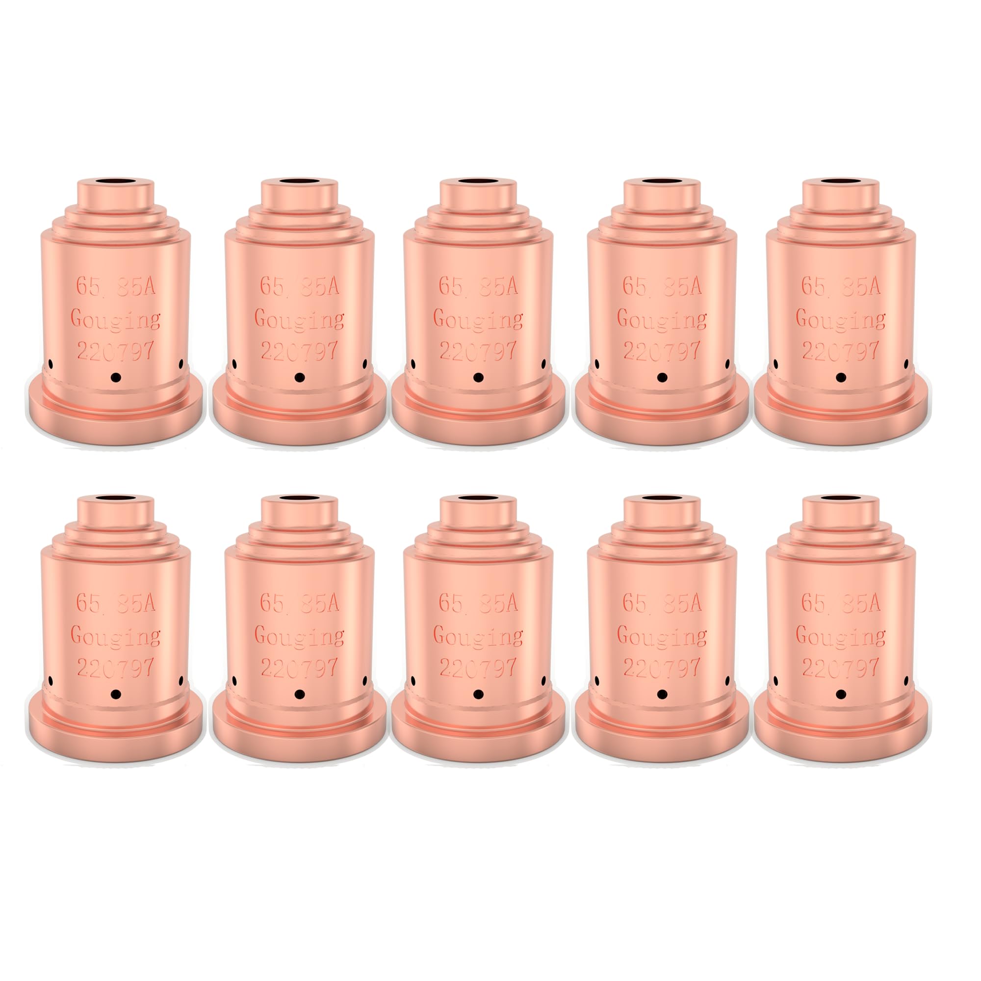 Reach For Sun うかく KEMAO 220797 Gouging Nozzle Tips, 10Pcs, Fit for Hypertherm