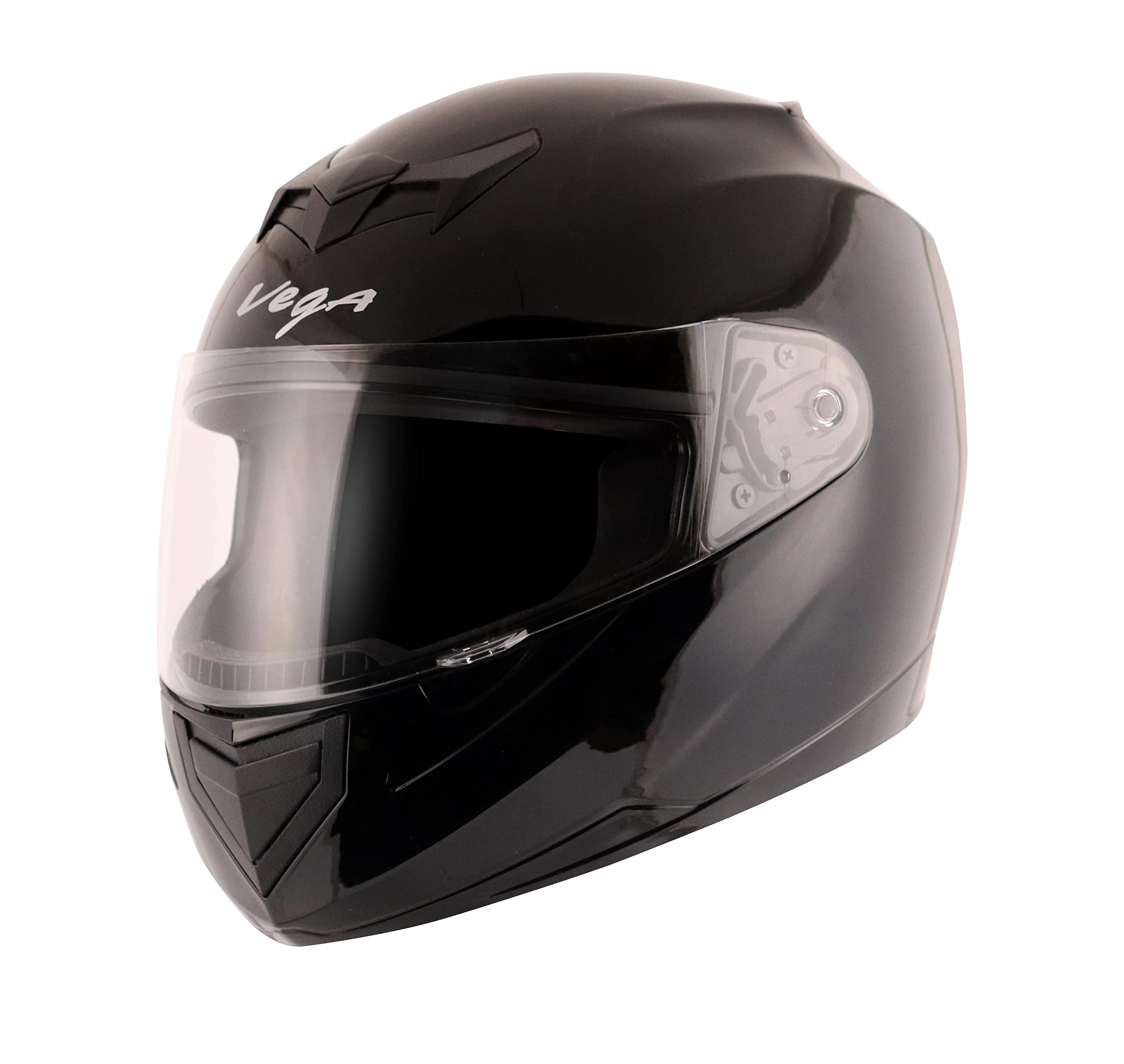 Vega Edge Helmet - Full Face, Gloss Black -6