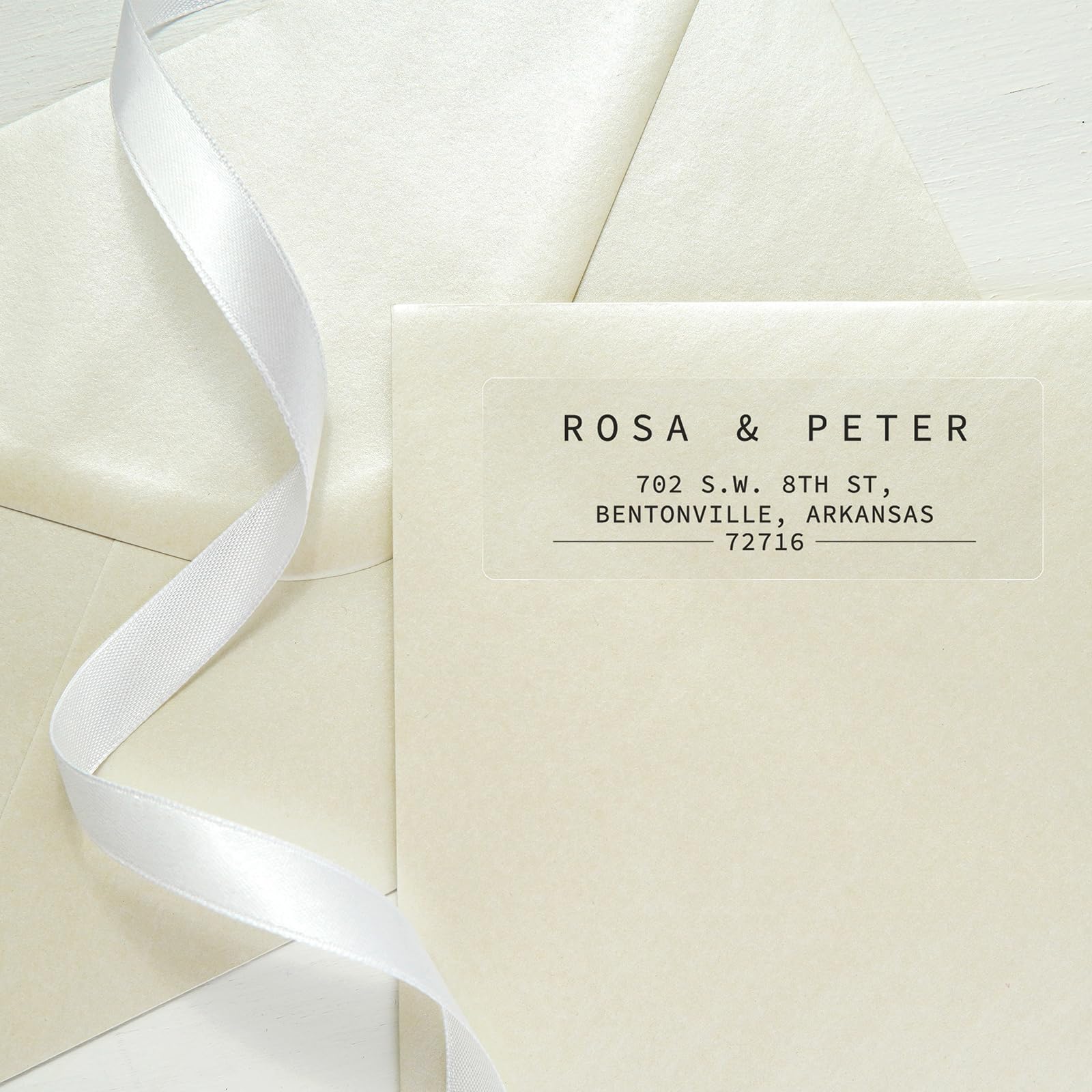 Invitation Address Sticker Blank address labels for wedding invitations | Beachweddingtips.com