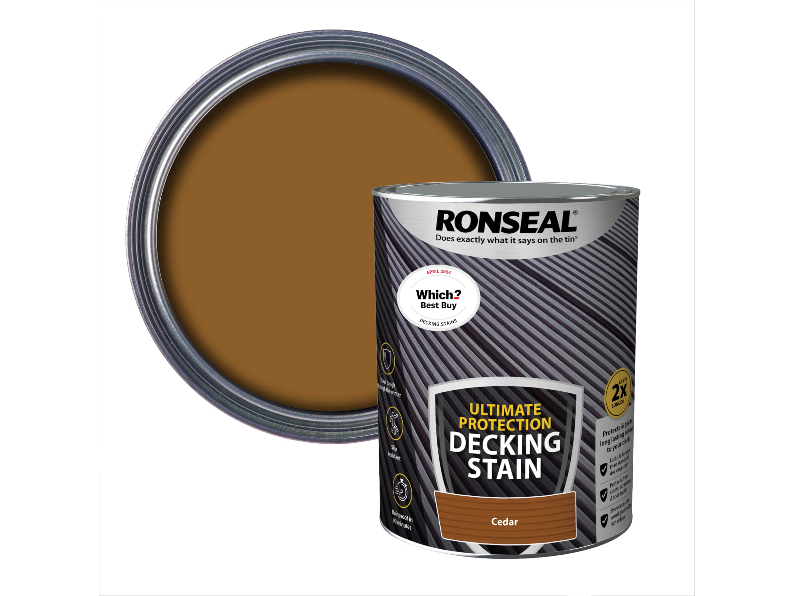 Ronseal Cedar Ultimate Decking Stain 5L