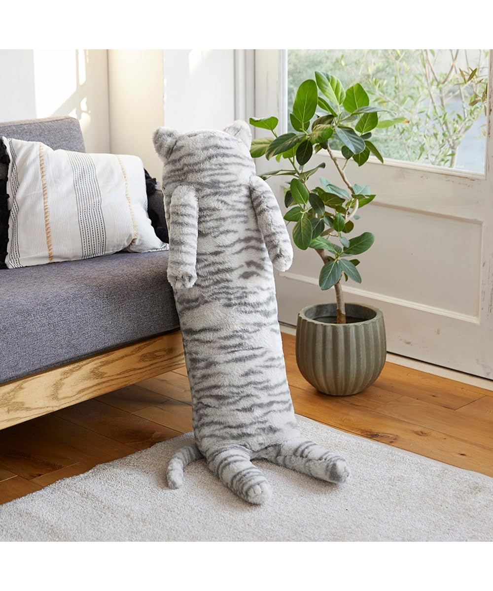 Amazon｜[ニッセン] まるで猫!のようなモフモフ抱き枕(猫Feel